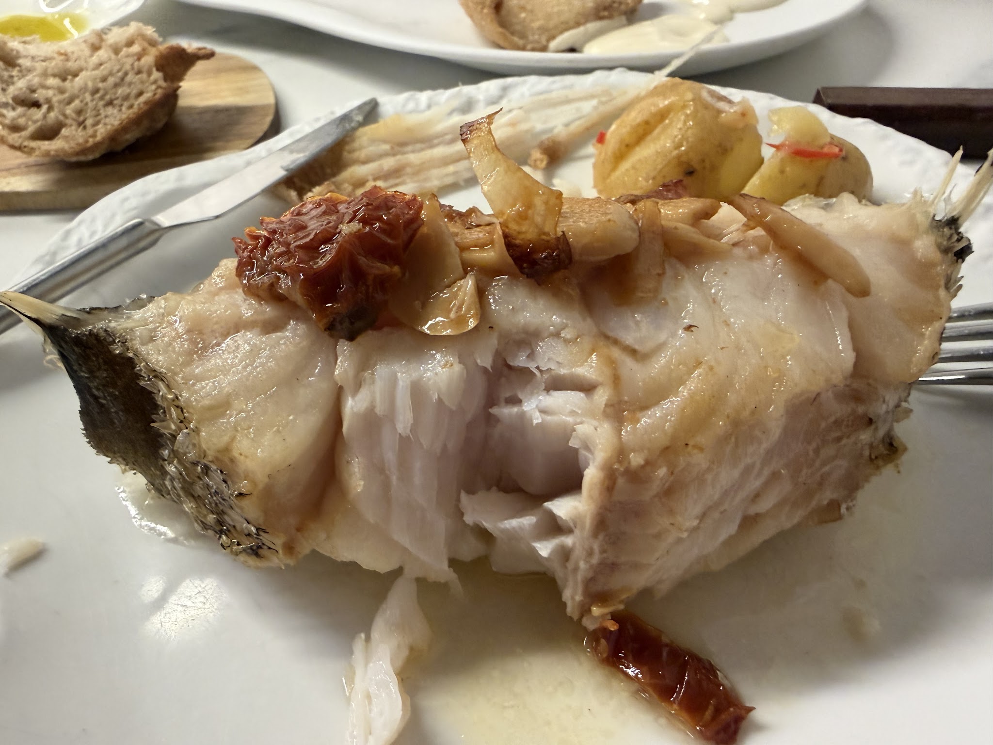 A dish from the approved La Barra de Cañabota review