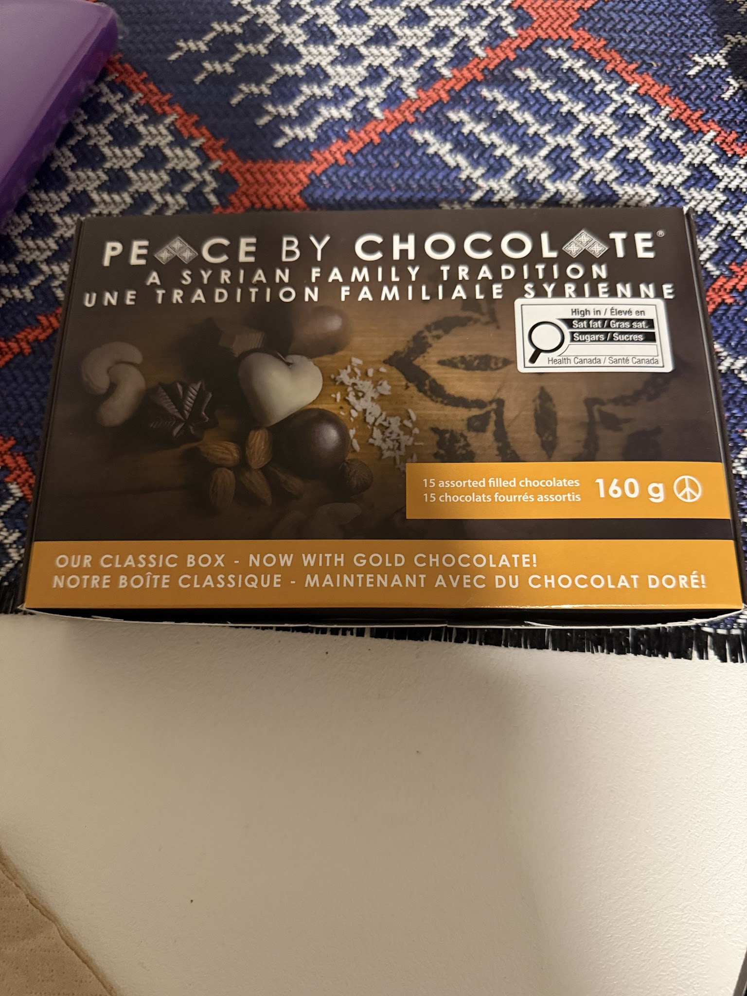 Peace by Chocolate at Halifax Airport: A Story to Carry