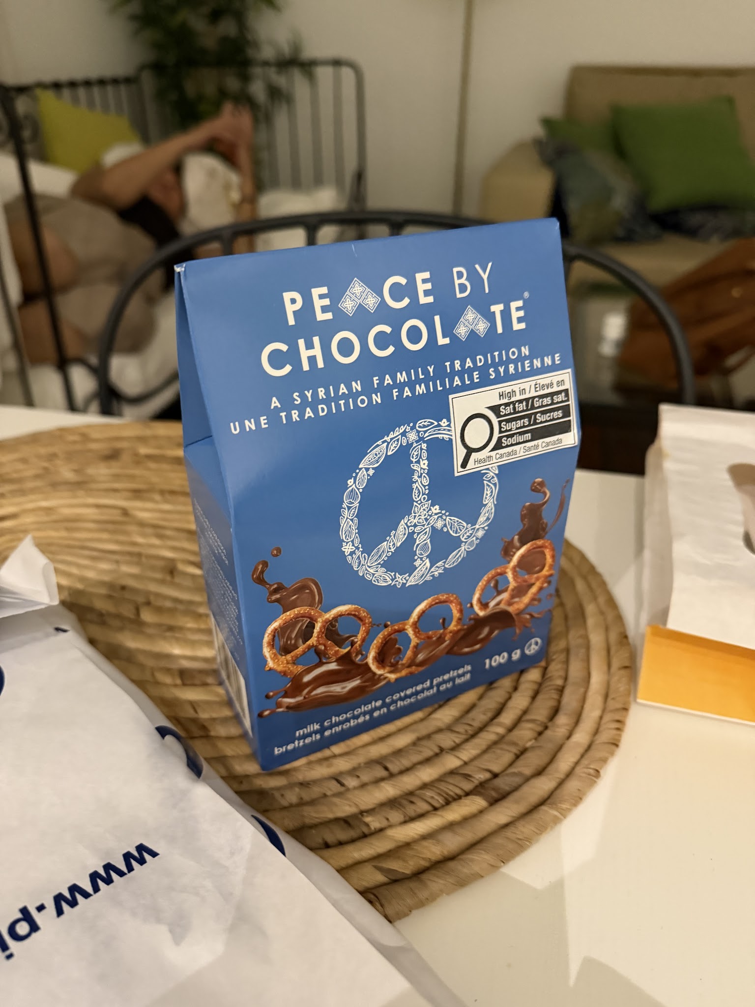 Chocolate from the approved Peace by Chocolate review